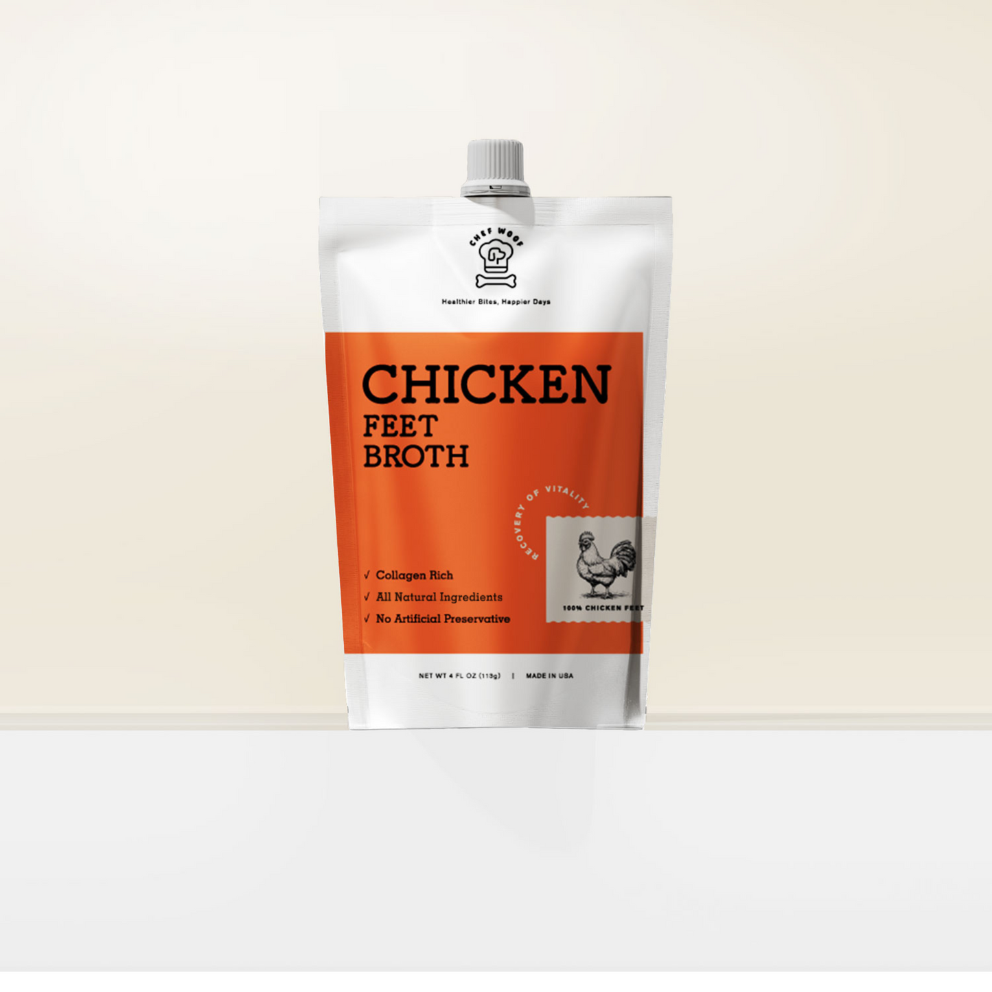 CHICKEN FEET BROTH (4 FL OZ each)
