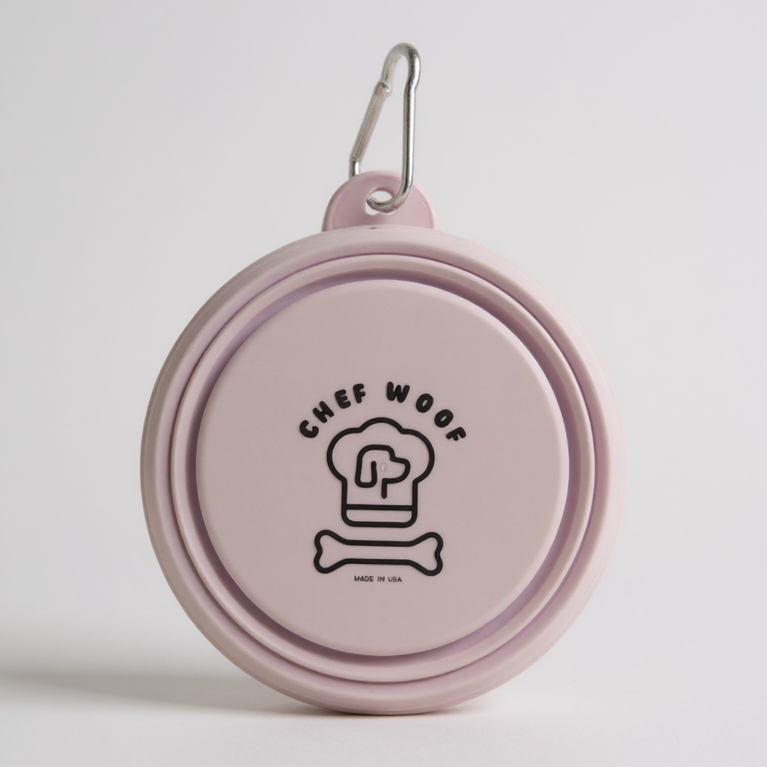 CHEF WOOF Collapsible Travel Bowl