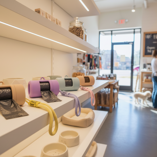 CHEF WOOF Silicone Poop Bag Holder