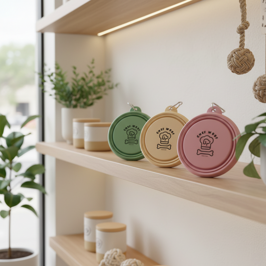 CHEF WOOF Collapsible Travel Bowl