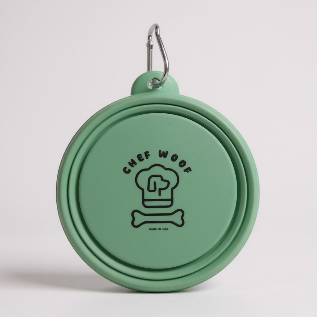 CHEF WOOF Collapsible Travel Bowl